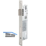 KFV Rohrrahmenschloss mit Falle und Riegel,DM 30, Entfernung 92,VK 10,Edelstahl