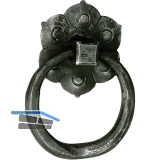 T�rklopfer DIRK 136 x 102 mm, Schmiedeeisen verzinkt geschw�rzt