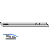 ROTO NT/NX Abdeckstulp kurz L=105 mm 1 Befestigungsloch (296064)
