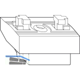 ROTO NT/NX Fl�gelauflauf mit Schaltsperre zu DK-Getriebe Komfort grau (307050)