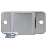 Stangenschlaufe zu Falttortreibriegel, Stange 25 X 10 mm, verzinkt