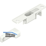 MACO Drehsperre aufschraubbar, selbstschlie�end, wei� (12067)