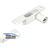 MACO Drehsperre aufschraubbar, selbstschlie�end, wei�, sperrbar (12069)