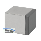 MARCHESI Wandt�rpuffer - 25 x 25, L�nge 30 mm, Edelstahl matt