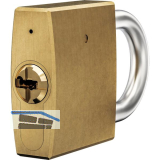 WINKHAUS Vorhangschloss keyTec N-Tra gleichsperrend B�gelh�he 28 mm Messing