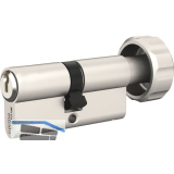 DORMAKABA Knaufzylinder pextra Q, gleichsperrend, 40/K55