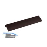 Griffleiste Edge Straight LA 2 x 80 mm, L�nge 200 mm, Aluminium antik bronze