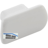 M�belknopf Vanilla Breite 49,5, Tiefe 26 mm, Keramik wei�