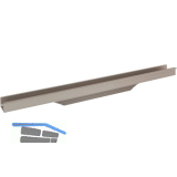 Griffleiste Prego L�nge 245 mm, Aluminium Edelstahl Effekt