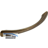 Griff Palheiro LA 128 mm, Breite 165 mm, ZN antik gold