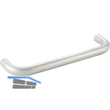 B�gelgriff Aldabra 20 mm LA 250 mm, Gewinde M8, Aluminium roh