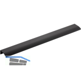 Griffleiste Edge Straight LA 2 x 160 mm, L�nge 350 mm,Aluminium schwarz matt