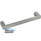 Griff Mizar LA 128 mm, Breite 140 mm, Edelstahl geb�rstet