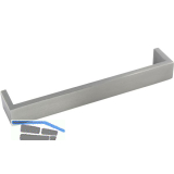 Griff Mirach LA 192 mm, Breite 198 mm, Edelstahl geb�rstet