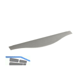 Griffleiste Torrence LA 2 x 90 mm, L�nge 296 mm, Aluminium Edelstahl Effekt