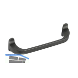 Griff Locker LA 128 mm, Breite 140 mm, ZN antik grau