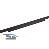 Griffleiste Primo LA 7 x 152,7 mm, L�nge 1189 mm, Aluminium schwarz matt
