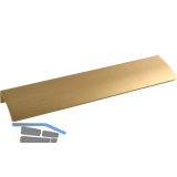 Griffleiste Edge Straight LA 2x80,L�nge 200 mm,Aluminium messing matt geb�rstet