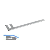 Handtuchhalter Balta LA 48 mm, Breite 380 mm, ZN verchromt poliert