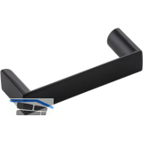 Griff Club LA 64 mm, Breite 72 mm, Zinkdruckguss schwarz matt lackiert