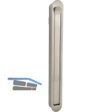 Klapphaken Mitnal zum Einlassen - 4 Haken, H�he 140 mm, ZN Edelstahl Effekt