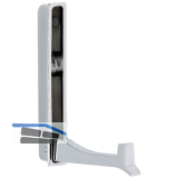 Klapphaken Came zum Einlassen - 1 Haken, H�he 93 mm, ZN verchromt poliert