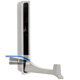 Klapphaken Came zum Einlassen - 1 Haken, H�he 93 mm, ZN Edelstahl Effekt