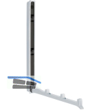 Klapphaken Came zum Einlassen - 3 Haken, H�he 177 mm, ZN verchromt poliert