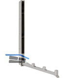 Klapphaken Came zum Einlassen - 3 Haken, H�he 177 mm, ZN Edelstahl Effekt