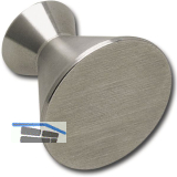 Knopf Sargas � 28 mm, Tiefe 25 mm, Edelstahl geb�rstet