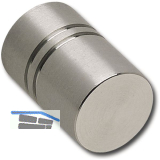 Knopf Echion � 13 mm, Tiefe 22 mm, Edelstahl geb�rstet