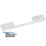 Griff Nestis LA 192 mm, Breite 260 mm, ZN wei� matt lackiert