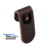 Knopf Flexo B 24, H 49,1 mm, Zinkdruckguss Bronze industriell