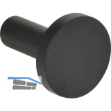 Mantelhaken Boros � 30 mm, Stahl schwarz matt