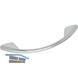 Griff Kalais LA 96 mm, Breite 134 mm, ZN verchromt poliert