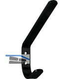 Huthaken Macoba Breite 18 mm, H�he 165 mm, Eisen schwarz matt