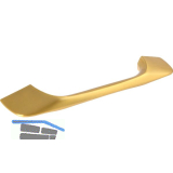 M�belgriff Malfa Breite 176.2, LA 128/160 mm, Zinkdruckguss gold matt