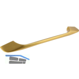 M�belgriff Malfa Breite 345.5, LA 320 mm, Zinkdruckguss gold matt