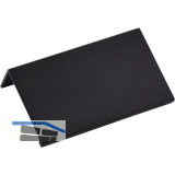 Griffleiste Crevan LA 48 mm, L�nge 70 mm, Aluminium schwarz matt