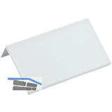 Griffleiste Crevan LA 48 mm, L�nge 70 mm, Aluminium wei�gl�nzend