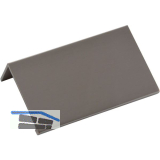 Griffleiste Crevan LA 48 mm, L�nge 70 mm, Aluminium vernickelt feingeschliffen