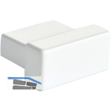 Knopf Fisolo Breite 29 mm, Tiefe 24 mm, ZN wei� gl�nzend