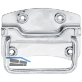 Kistengriff 347529 zum Aufschrauben schwere Ausf�hrung 104x80 mm verzinkt