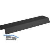 Griffleiste Bench LA 2x80,L�nge 200 mm,Aluminium schwarz matt geb�rstet