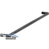 Griff Baber LA 320 mm, Breite 330 mm, eisenf�rbig geb�rstet matt