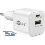 Steckernetzteil Nano USB-A/C max. 20W Wei�