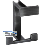 Huthaken Doradus Breite 70 mm, H�he 92 mm, ZN eisenf�rbig geb�rstet matt