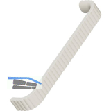 M�belgriff Lace Breite 171 mm, LA 160 mm, Zinkdruckguss, staubgelb matt