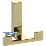 Mantelhaken Doradus 1 Breite 70 mm, H�he 61 mm, ZN vermessingt poliert