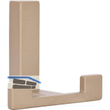 Mantelhaken Doradus 1 Breite 70 mm, H�he 61 mm, ZN champagne